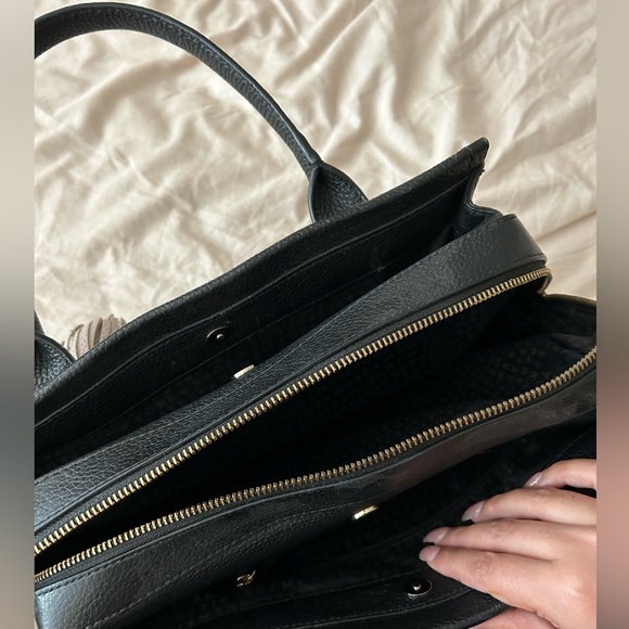 Kate Spade Black Hobo Bag with Tassels - Picture 3 of 3